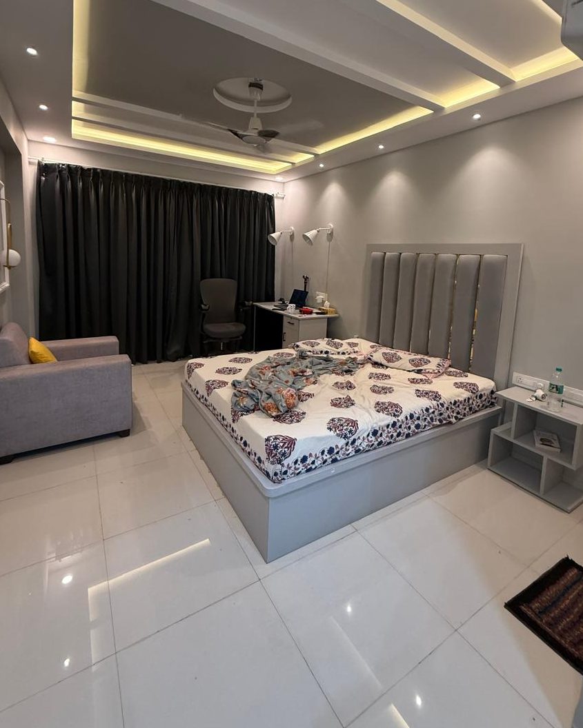 Cove Lit Bedroom, bedroom project in Koramangala